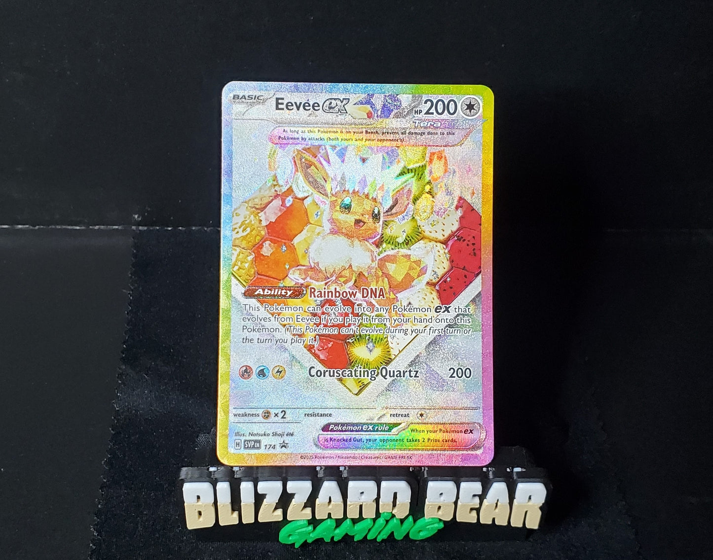 Pokemon Eevee ex - Black Star Promo #174 NM