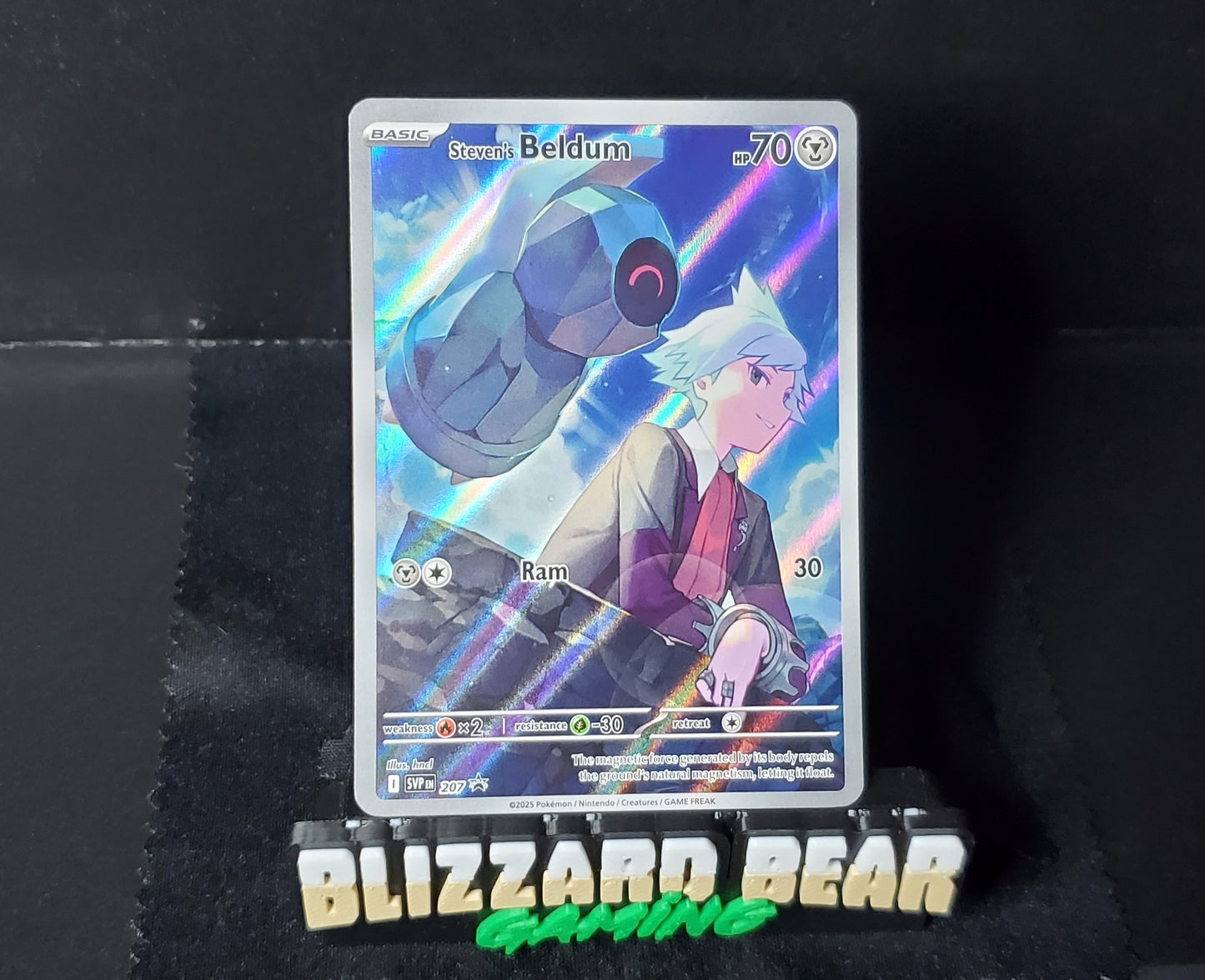 Pokemon Steven's Beldum - Black Star Promo #207 NM