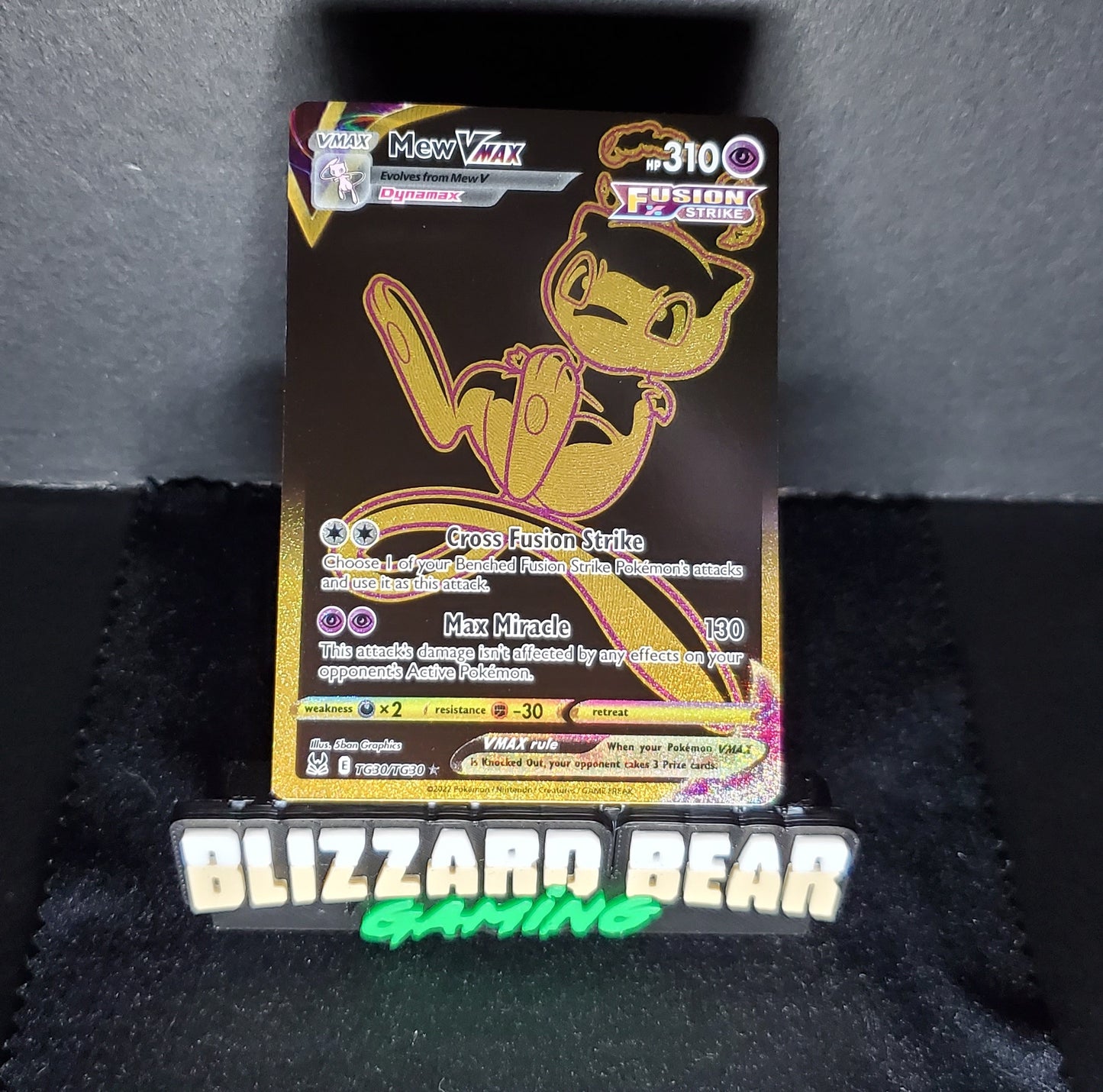 Pokemon Mew VMAX Secret Rare - Lost Origin #TG30 NM