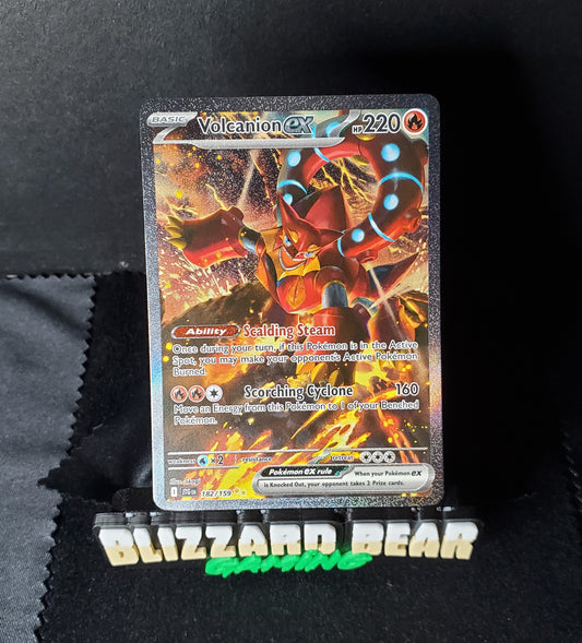 Pokemon Volcanion ex Special Illustration Rare (SIR) - Journey Together #182 NM