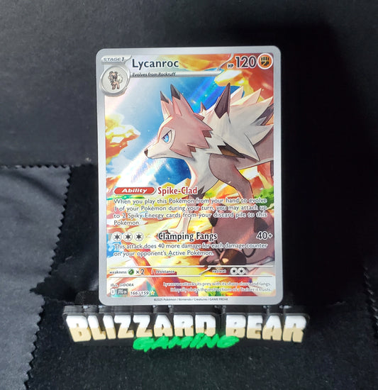 Pokemon Lycanroc Illustration Rare (IR) - Journey Together #166 NM