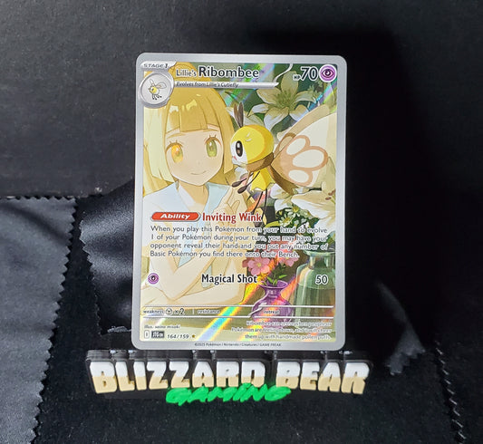 Pokemon Lillie's Ribombee Illustration Rare (IR) - Journey Together #164 NM