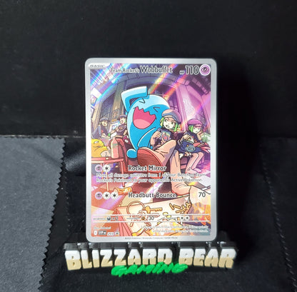 Pokemon Team Rocket's Wobbuffet - Black Star Promo #203 NM