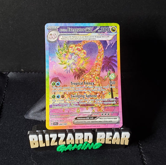 Pokemon Alolan Exeggutor ex Special Illustration Rare (SIR) - Surging Sparks #242 NM