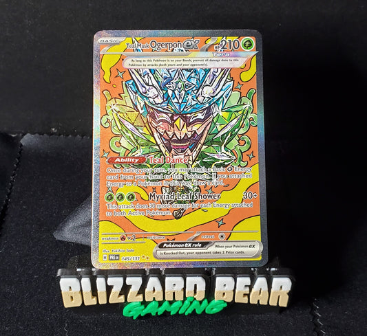 Pokemon TCG Teal Mask Ogerpon ex Special Illustration Rare (SIR) -  Prismatic Evolutions #145 NM