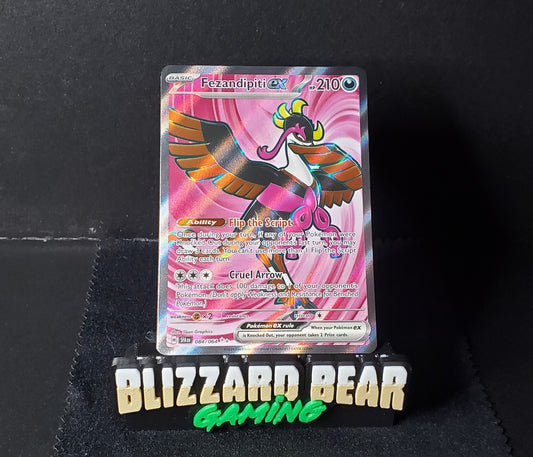 Pokemon Fezandipiti ex Ultra Rare - Shrouded Fable #084 NM