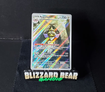 Pokemon Aegislash Illustration Rare (IR) - Paradox Rift #210 NM