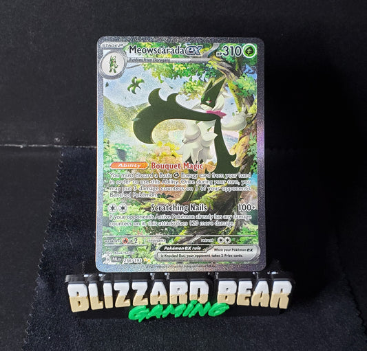 Pokemon Meowscarada ex Special Illustration Rare (SIR) - Paldea Evolved #256 NM