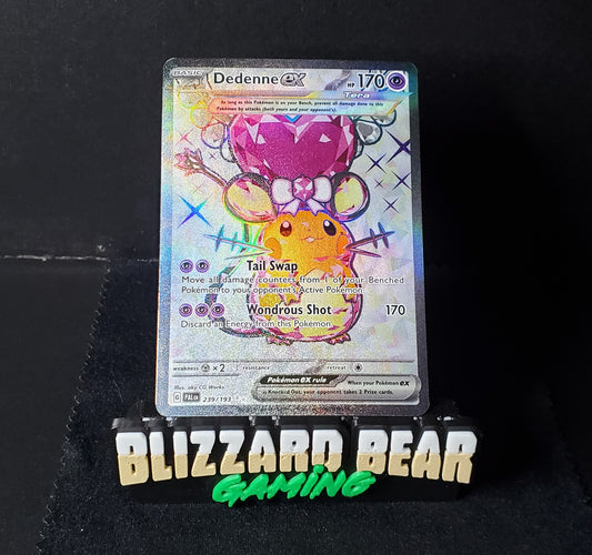 Pokemon Dedenne ex Ultra Rare - Paldea Evolved #239 NM