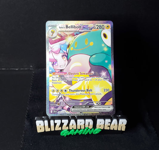 Pokemon Iono's Bellibolt ex Special Illustration Rare (SIR) - Journey Together #183 NM