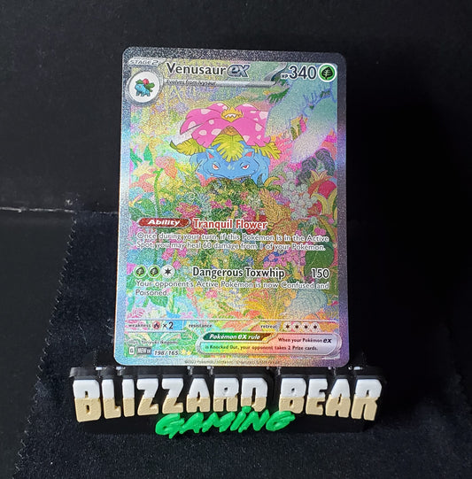 Pokemon Venusaur ex Special Illustration Rare (SIR) - Scarlet & Violet 151 #198 NM