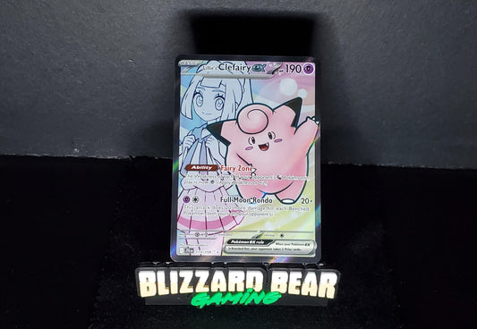Pokemon Lillie's Clefairy ex Ultra Rare - Journey Together #173 NM