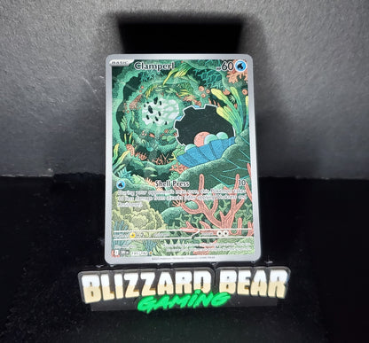 Pokemon Clamperl - Illustration Rare (IR) - SV10: Destined Rivals #195/182 NM