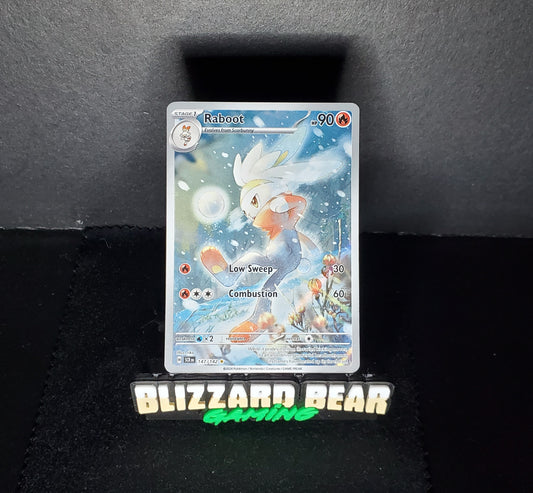Pokemon Raboot - Illustration Rare (IR) - SV07: Stellar Crown #147/142 NM
